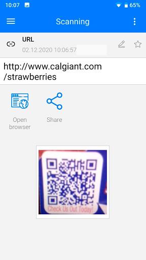 QR Code Scanner Capture d'écran 1