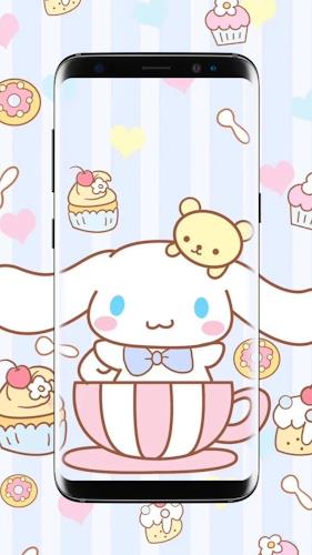 Cute Cinnamoroll Wallpaper スクリーンショット 3