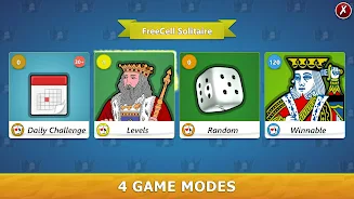FreeCell Solitaire - Card Game Captura de pantalla 3
