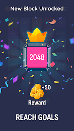 X2: Number Merge Puzzle 2048 Скриншот 3