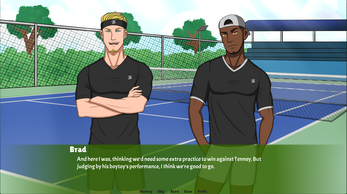 Tag Team Tennis Captura de tela 2