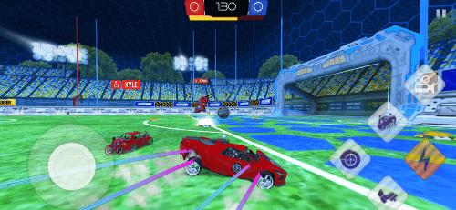 Rocket Soccer Derby Captura de pantalla 1