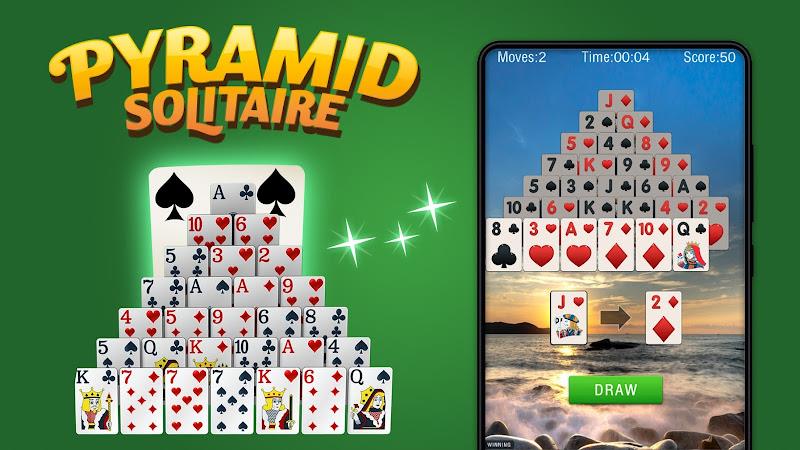 Pyramid Solitaire 2023 स्क्रीनशॉट 1