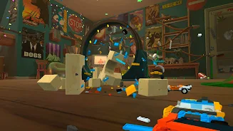 Blocky Toy Car Crash Online Captura de tela 4