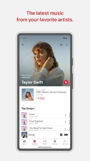 Apple Music Capture d'écran 3