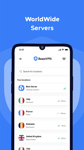 BeastVPN: Secure and Fast VPN Capture d'écran 3