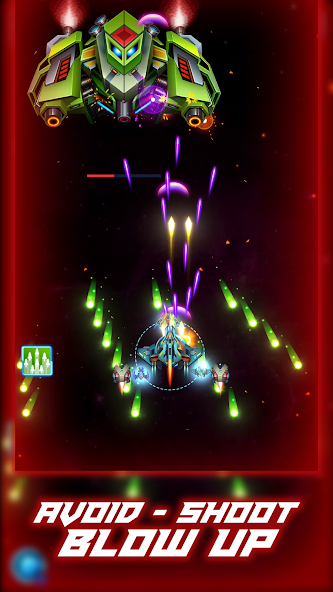 Galaxy Squad: Space Shooter Mod Captura de pantalla 4