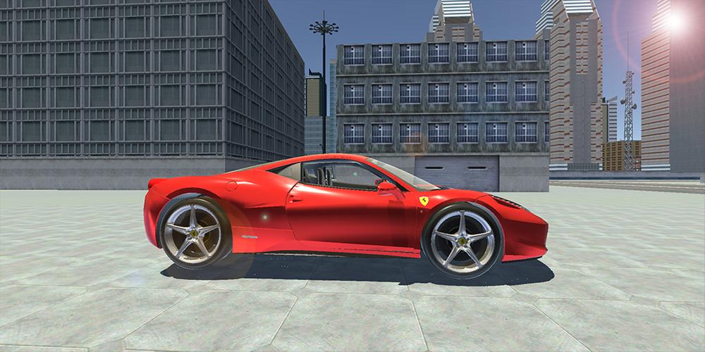 458 Italia Drift Simulator:Car Capture d'écran 3
