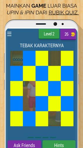 Upin & Ipin Rubik Quiz應用截圖第2張