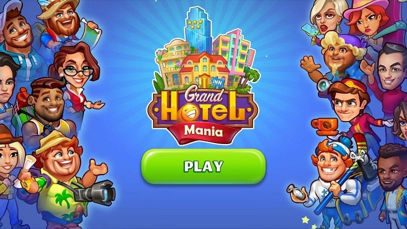 Grand Hotel Mania: Hotel jogo Captura de tela 1