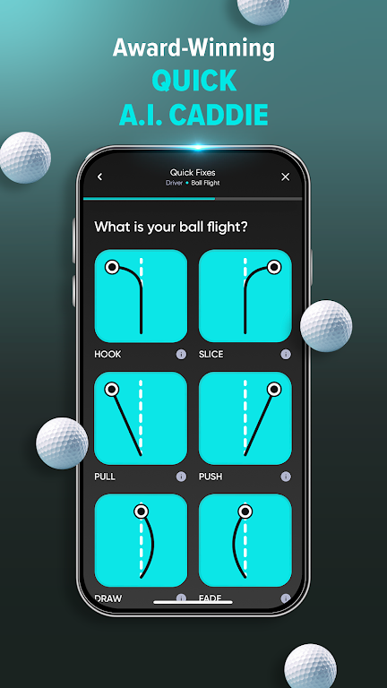 Xonic iTQ: Quick A.I. Caddie Captura de tela 2