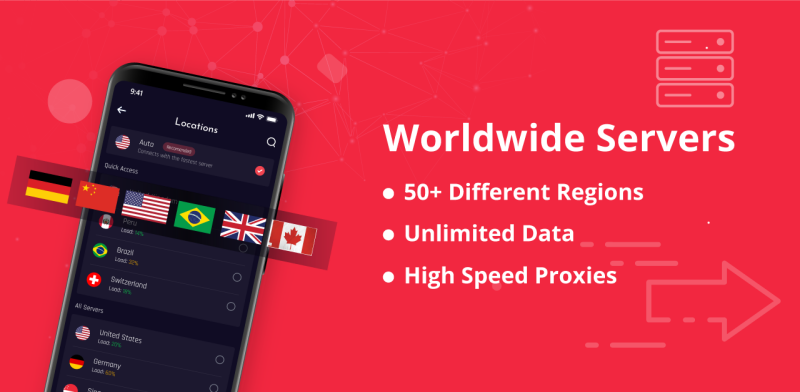 Swing Lite VPN - Secure VPN Capture d'écran 4