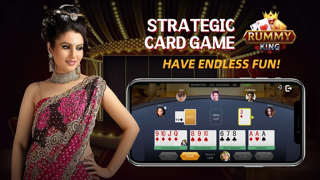 Rummy King -Play Indian Card स्क्रीनशॉट 1