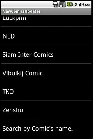 Thai New comics Updater應用截圖第3張
