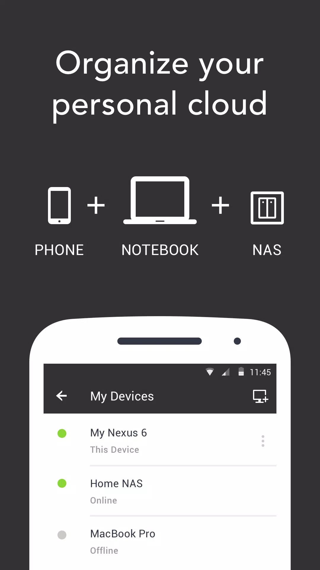 Resilio Sync Captura de tela 4