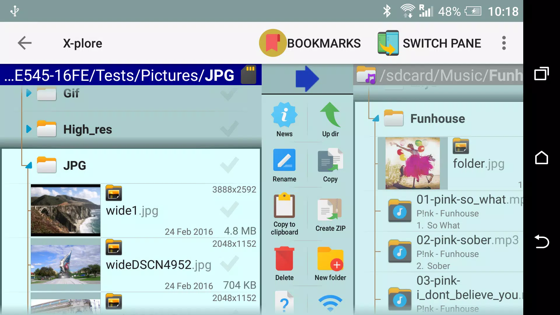 X-plore File Manager स्क्रीनशॉट 1
