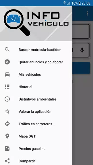 InfovehículoConsultarMatrícula 스크린샷 4