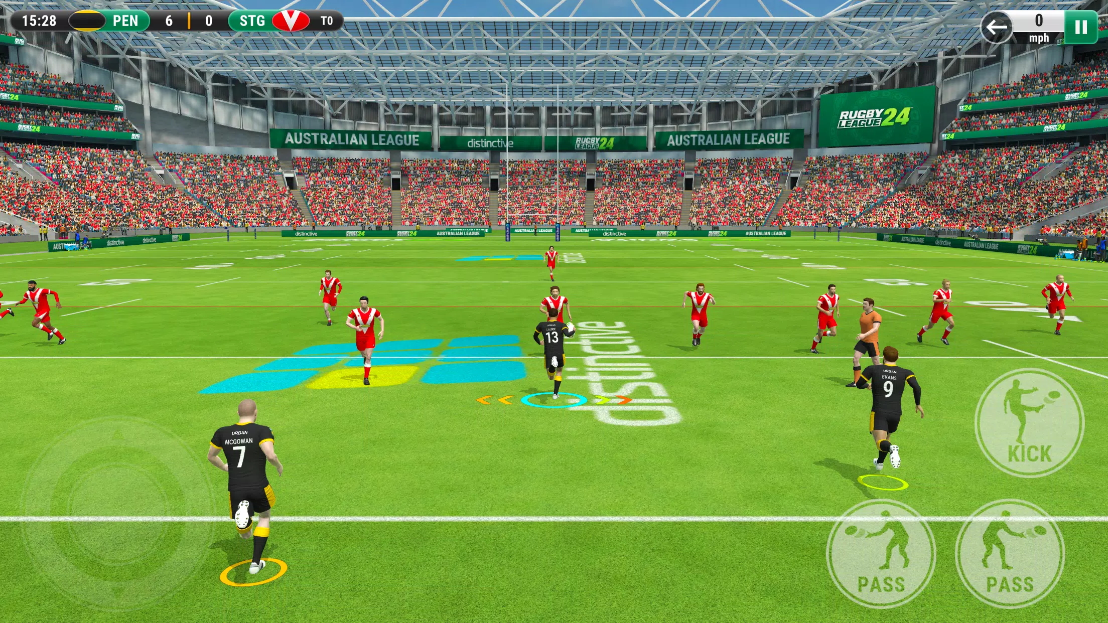 Rugby League 24 스크린샷 1
