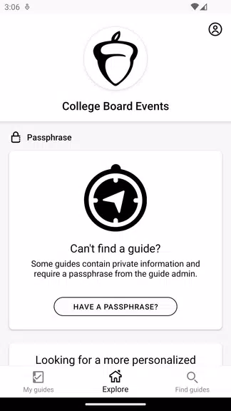 College Board Events Captura de pantalla 1