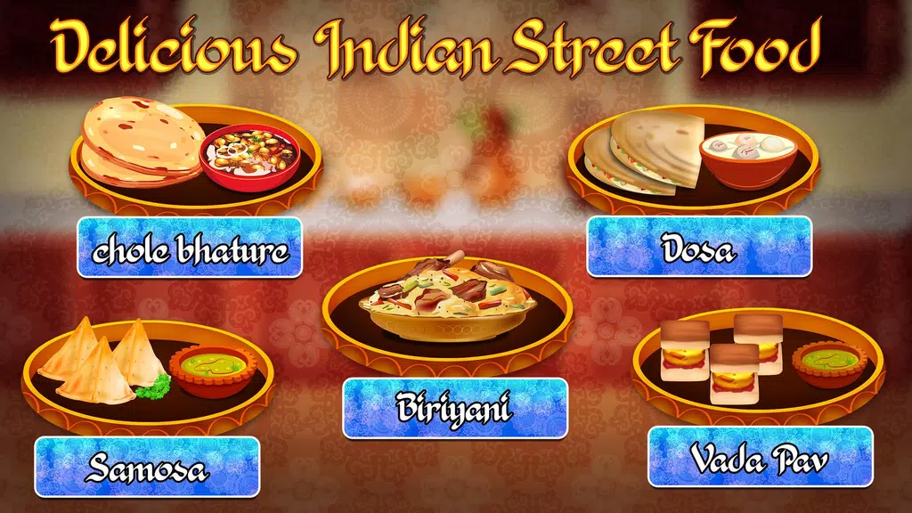 Indian Street Food Recipes Capture d'écran 3