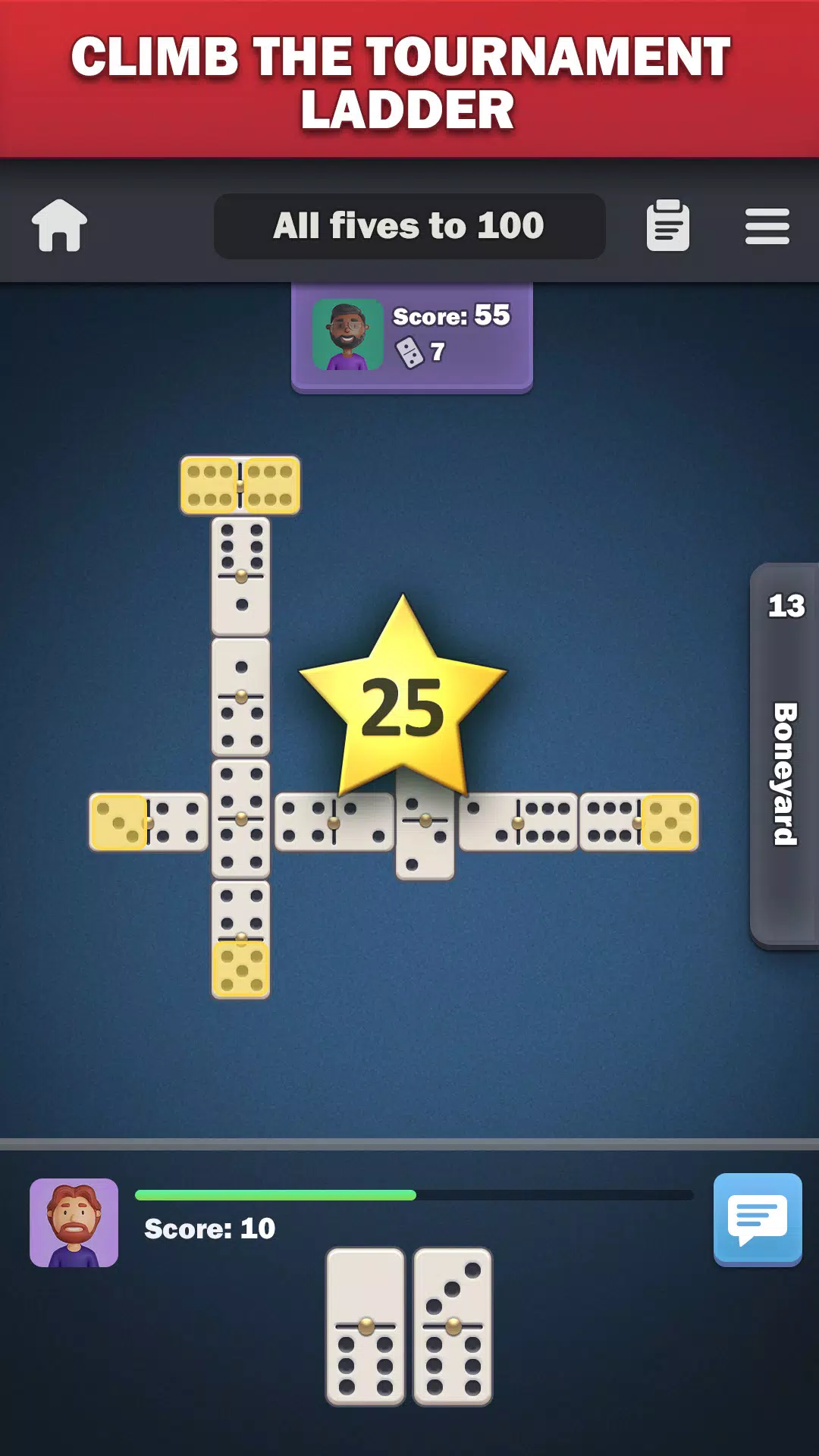 Dominoes online - play Domino! Captura de tela 3