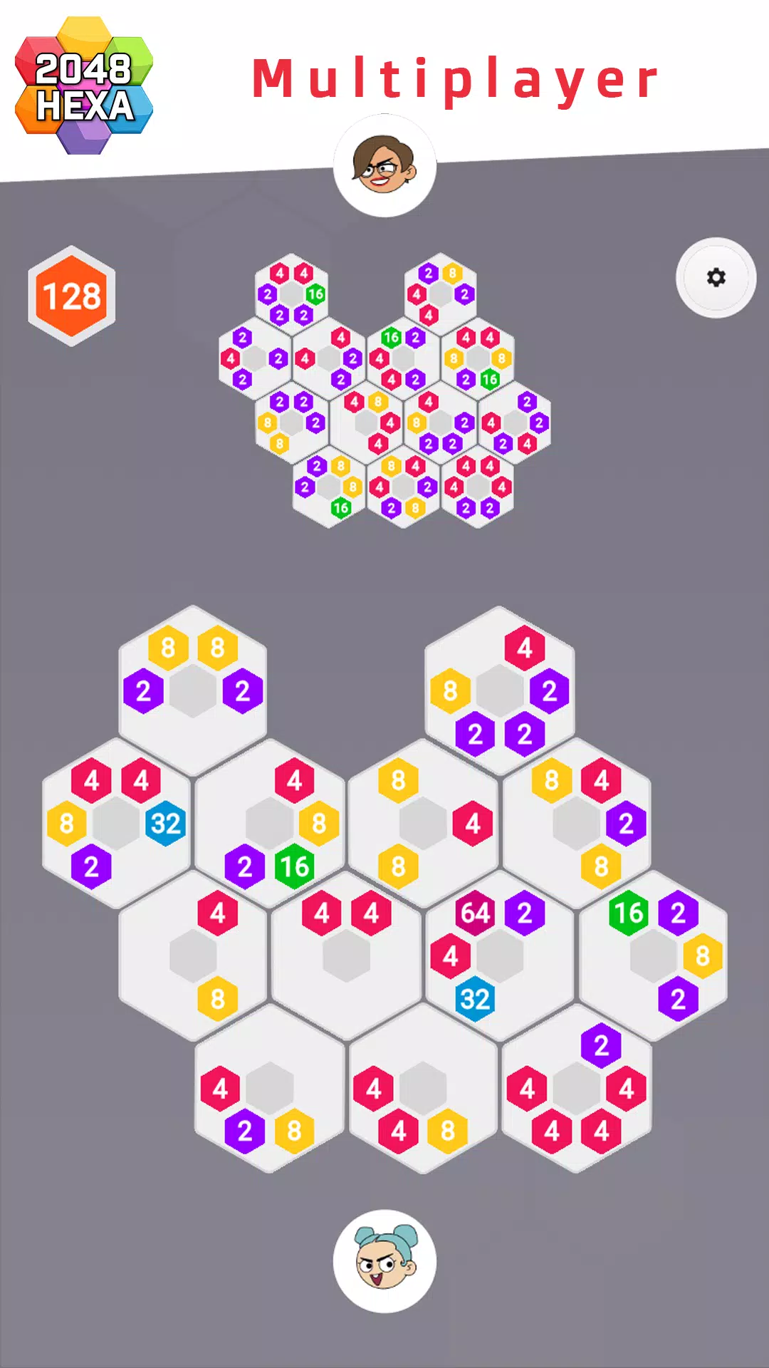 2048 Hexa Capture d'écran 3