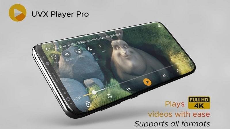 UVX Player Pro Captura de tela 1