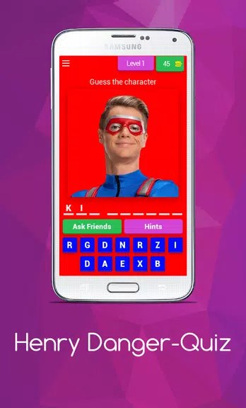 Henry Danger-Quiz Captura de pantalla 1