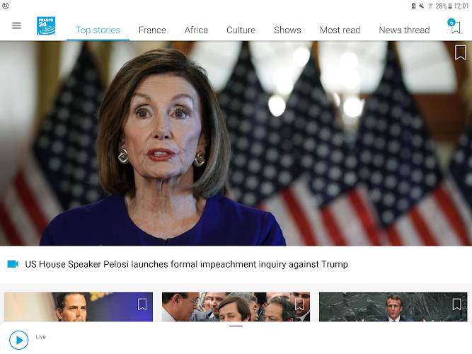 FRANCE 24 - Info et actualités Screenshot 4