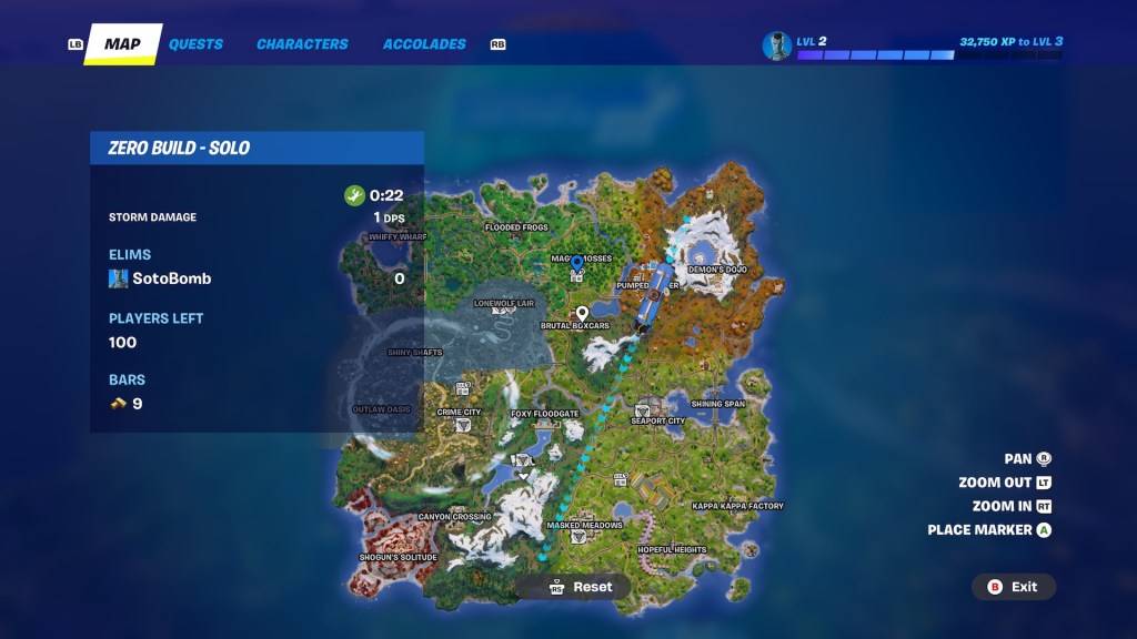 Fortnite第6章，第2季的所有黑市位置。