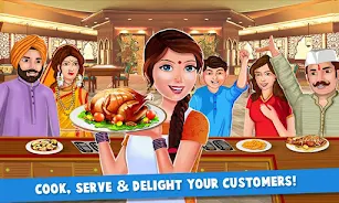 Indian Kitchen Cooking Games應用截圖第4張