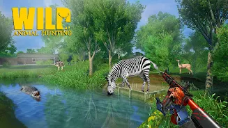 Wild Animal Hunting Games Captura de pantalla 4