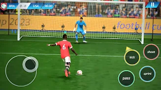 Football Soccer League Game 3D スクリーンショット 3