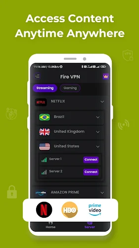 Fire VPN - Vpn Proxy Browser Screenshot 3