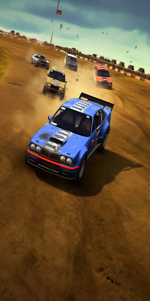 Thumb car race dirt drift 스크린샷 1