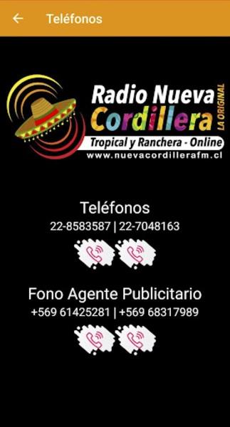 Nueva Cordillera FM Screenshot 2