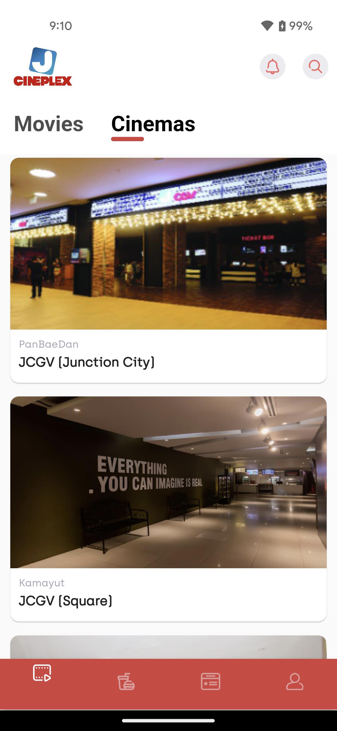 J Cineplex应用截图第3张