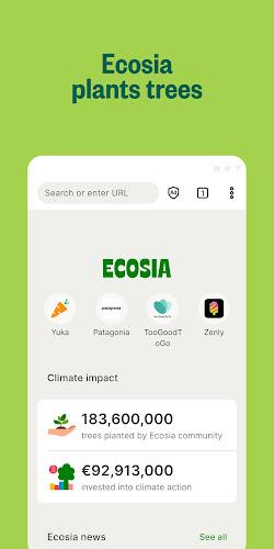 Ecosia: Browse to plant trees. Captura de tela 2