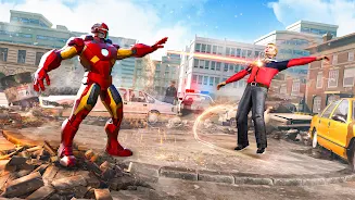 Iron Hero: Superhero Fight 3D Capture d'écran 3