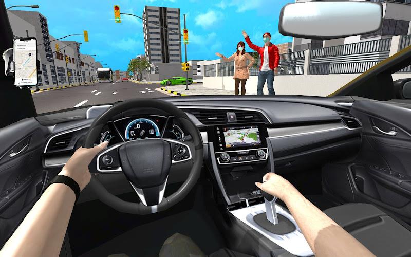 Open World Taxi Sim 2023 Captura de tela 4