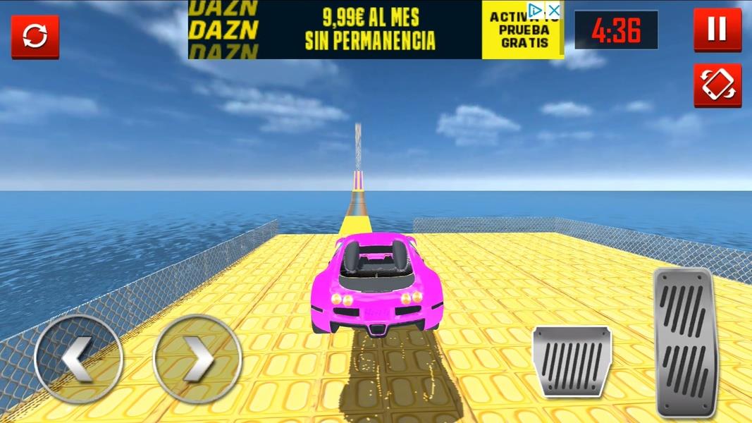 Mega Ramp Car Stunts Racing Captura de pantalla 4