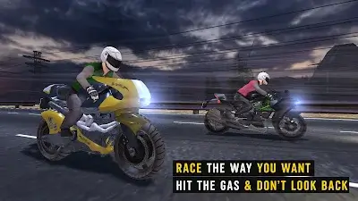 Racing Motorist : Bike Game Captura de pantalla 2