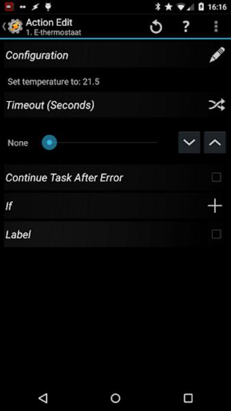 E-thermostaat Plugin for Tasker/Locale スクリーンショット 1