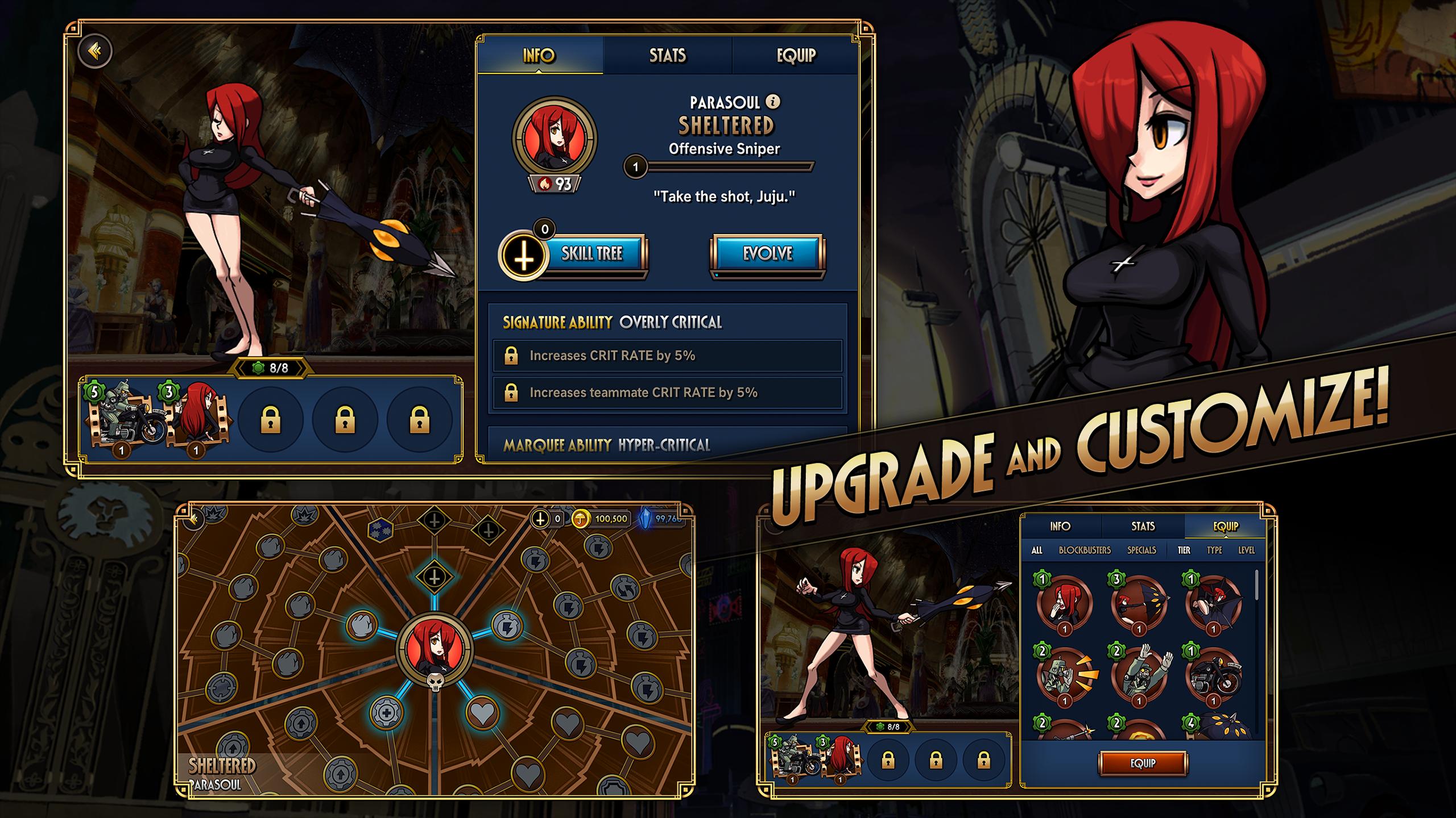 Skullgirls: Fighting RPG Screenshot 4