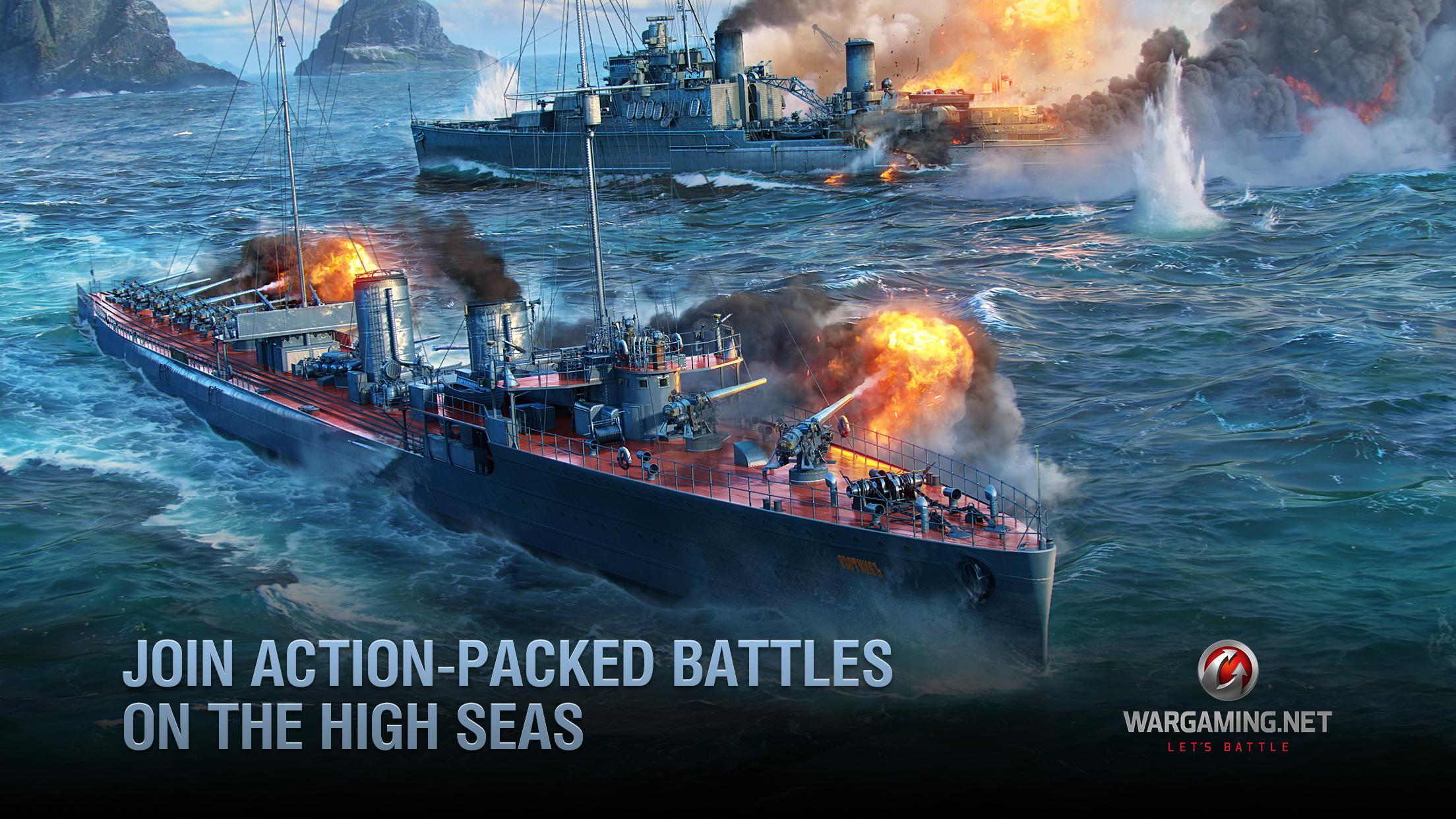 World of Warships Blitz War Screenshot 2