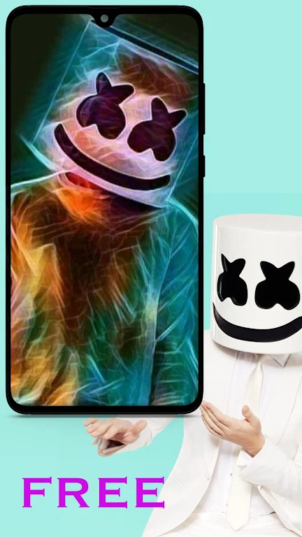 Marshmello Wallpaper スクリーンショット 2