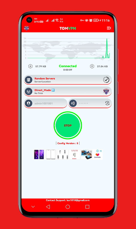 TOM VPN Скриншот 2