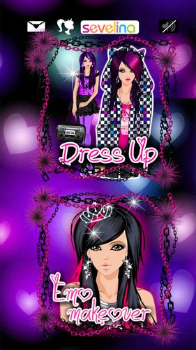 Emo dress up game Captura de tela 4