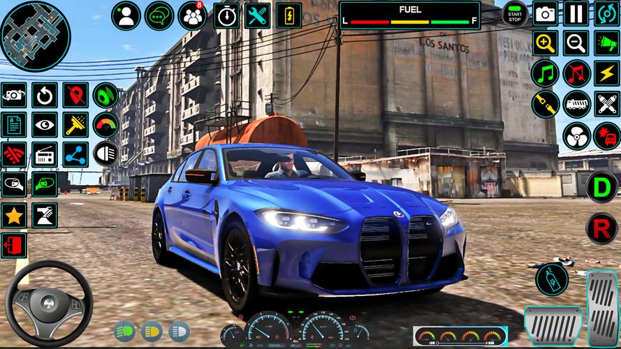 US Car Driving Game Simulator Captura de tela 4