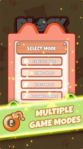 Block Puzzle Jewel Crystal Cat 스크린샷 3